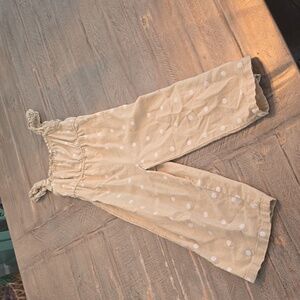 Girls polka dot romper